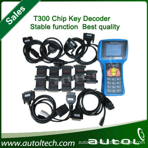 T300 T 300 key programmer English and Spanish T300 Auto Key Pro Locksmith T-CODE transponder key